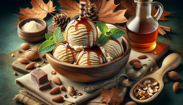 Crafting Maple Syrup Ice Cream