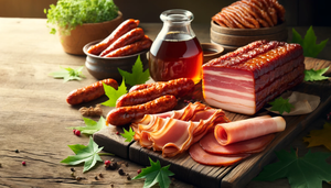 Maple Syrup-Flavored Cured Meats