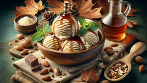 Crafting Maple Syrup Ice Cream