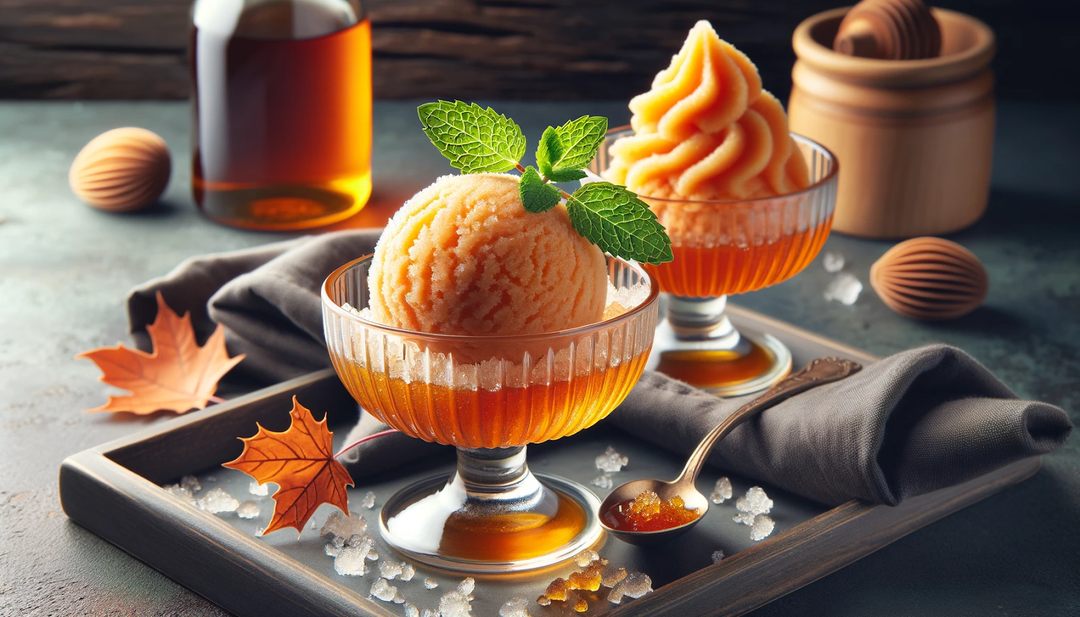 Maple Syrup Sorbet and Granita – Three Peaks Maple Syrup