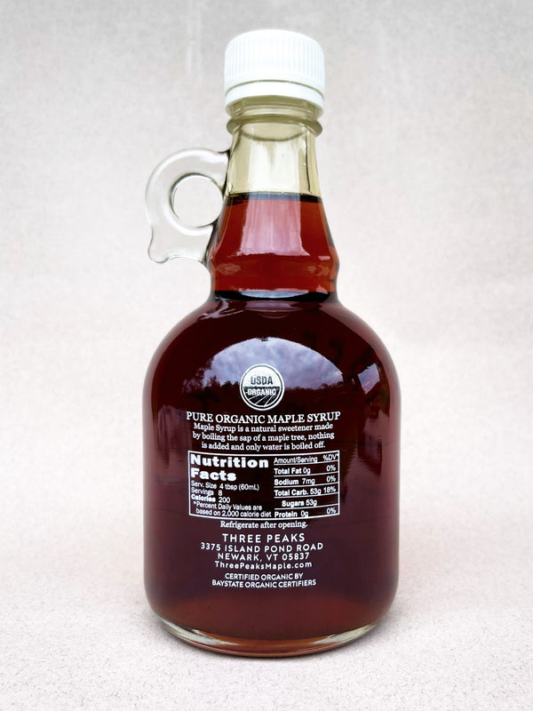 Dark Organic Vermont Maple Syrup