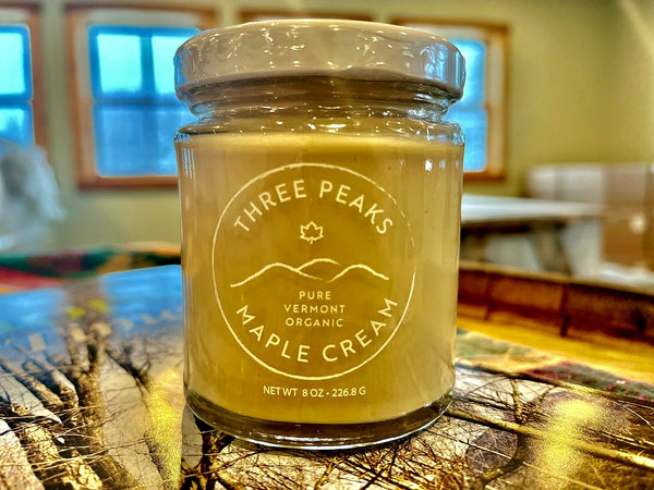 Maple Cream - Organic 8 ounce jars