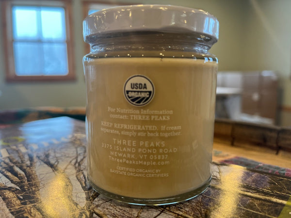 Maple Cream - Organic 8 ounce jars