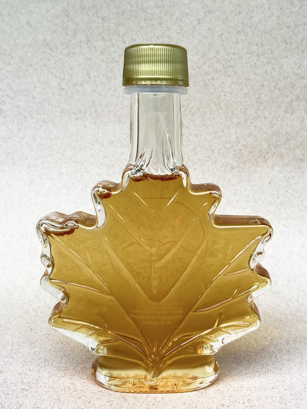 Three Peaks Maple 3.4oz Maple Leaf (Organic Maple Syrup)