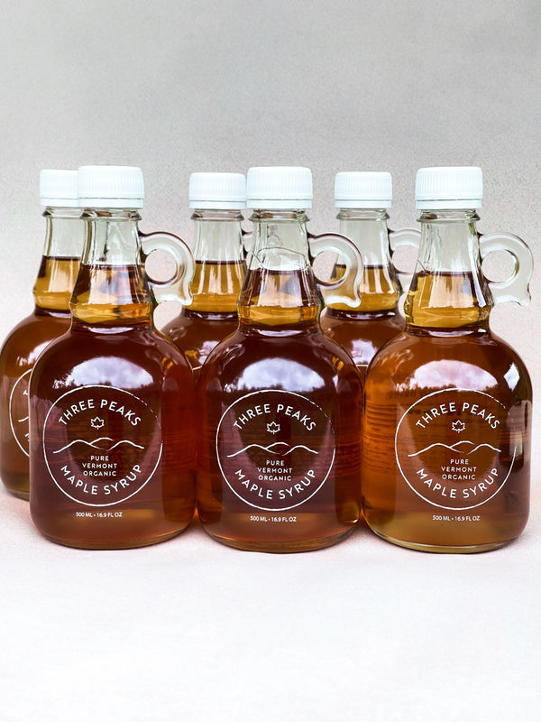 Golden Organic Vermont Maple Syrup - 16.9 oz (Case of 6)