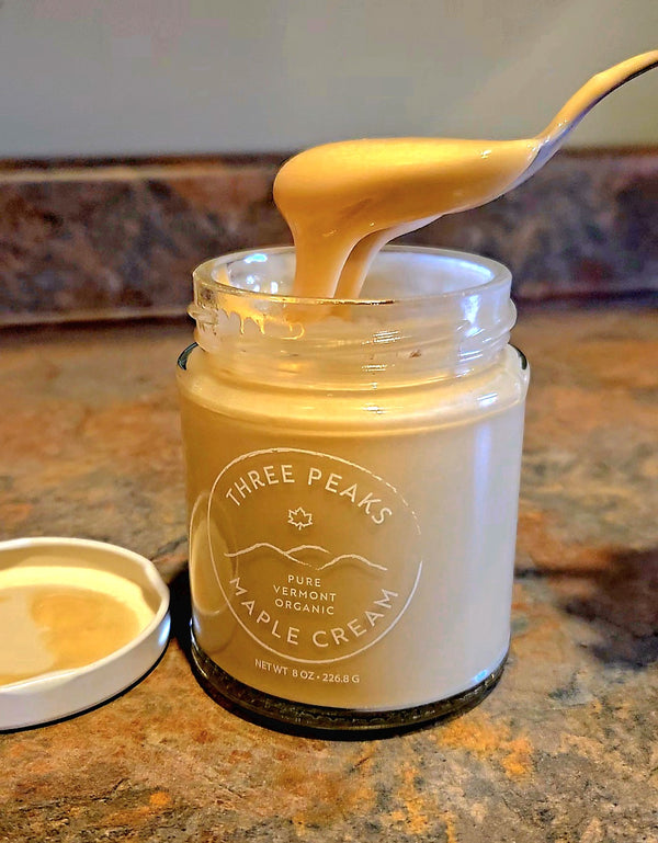 Maple Cream - Organic 8 ounce jars